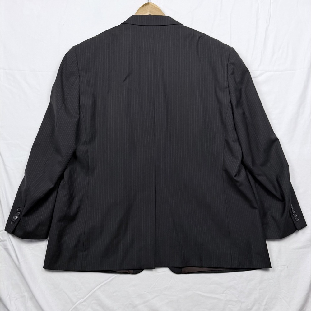 Lauren Ralph Lauren Pinstripe Blazer 52R Business Professor - Picture 9 of 11
